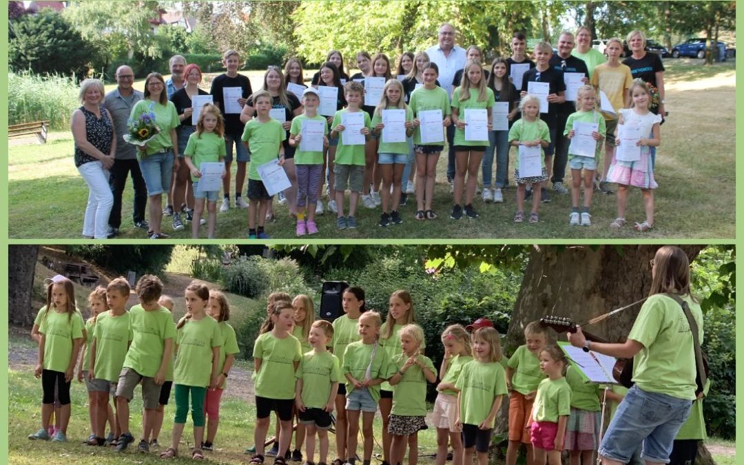Kinderchor Halbtöne